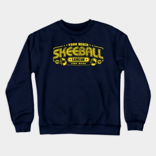 York Beach Skeeball League Crewneck Sweatshirt